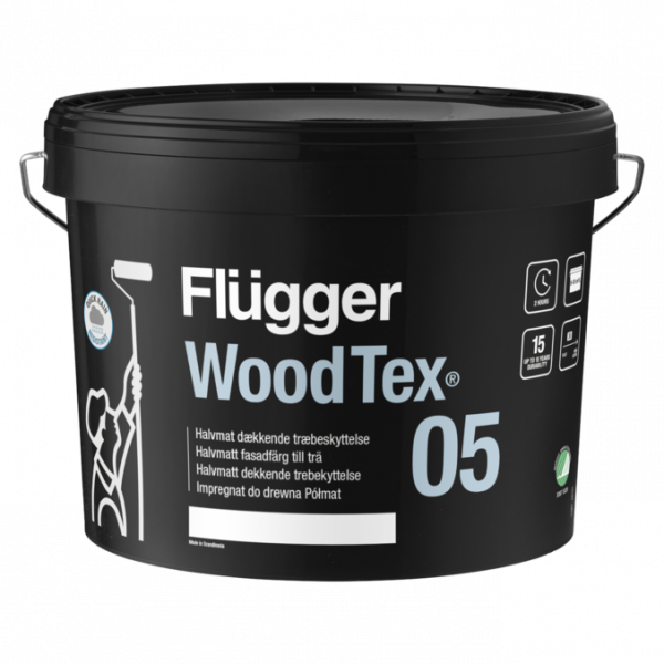 Flügger 05 Wood Tex Weiß