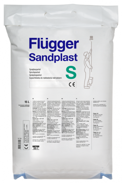 Flügger Spachtel Sandplast S | 15L